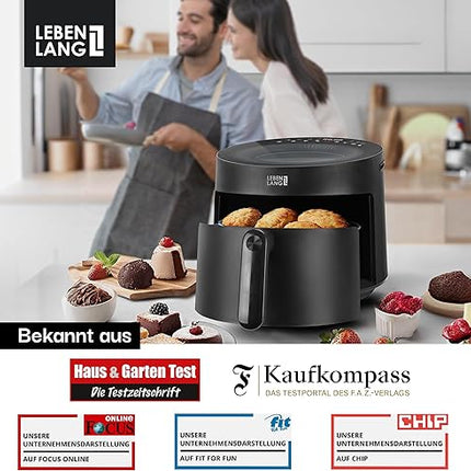LEBENLANG - Friteuse à air chaud  1500W , 5L