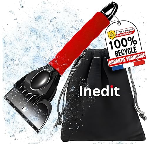 Inedit - grattoir Pare Brise Voiture + Sac de Rangement Offert - E-menage