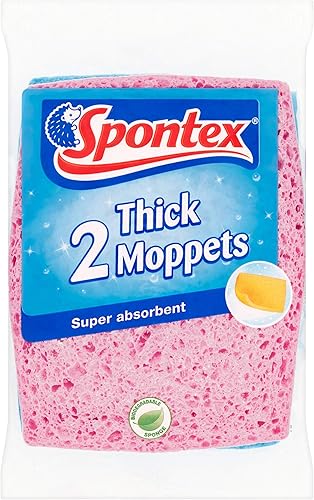 Spontex - Lot de 6 paquets de 2serpillères