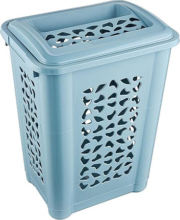 keeeper Panier à Linge avec Fente d'Insertion et Couvercle Rabattable