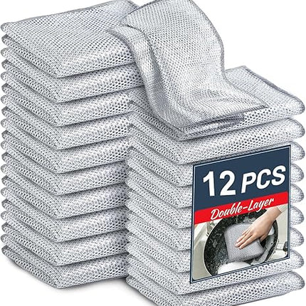 Set of 12 multifunctional dishcloths