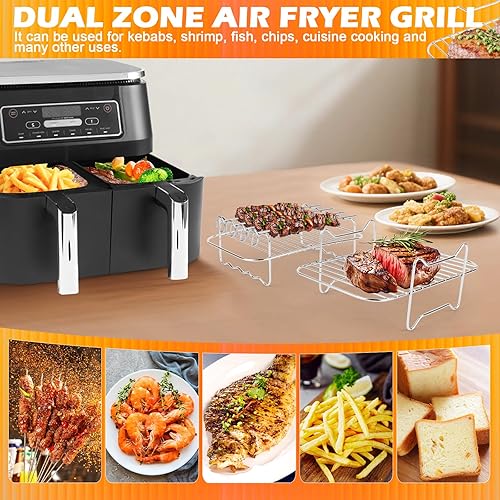 Lot de 2 accessoires de friteuse à air chaud