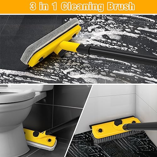 JEHONN - Brosse nettoyante pour douche - E-menage