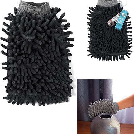 gant en microfibre chenille - E-menage