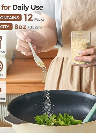 ComSaf® - lot de 12 pots à épices - E-menage