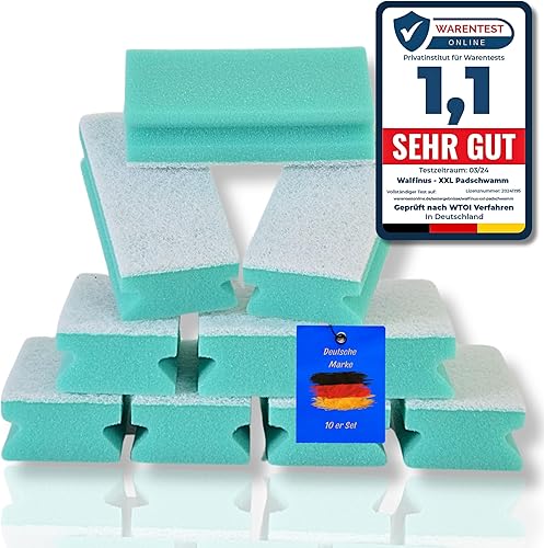 XXL Sponge & Perfect - Lot de 8 éponges professionnelles