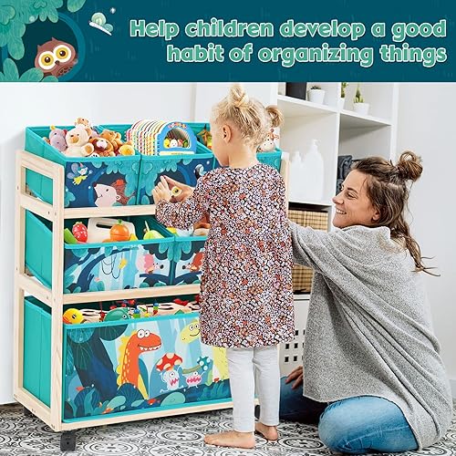 homcent- organisateur de jouets pour enfant - E-menage