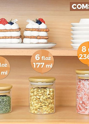 ComSaf® - lot de 12 pots à épices - E-menage