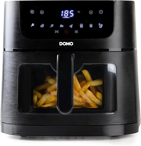 DOMO DO543FR -Friteuse à air  avec  visualisation  1800W ,8L