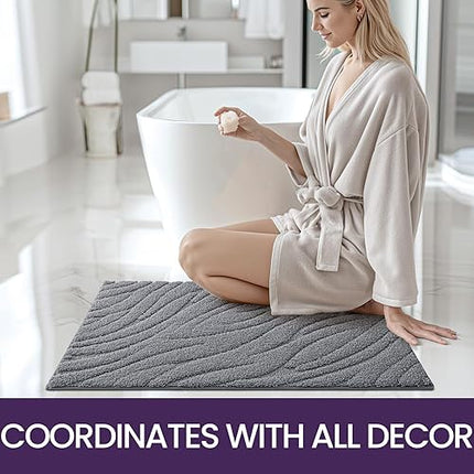 DEXI Tapis de bain absorbant 44 x 76 cm