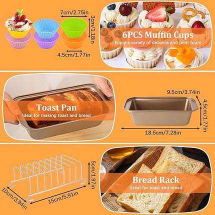 Kit de 21 accessoires en Silicone  Friteuse à air chaud