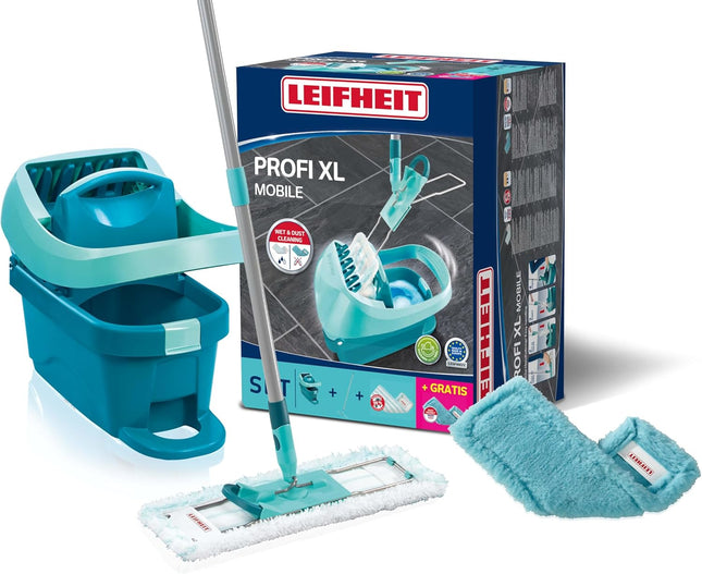 Kit Profi XL Essore-housse avec roulettes, lave-sol,