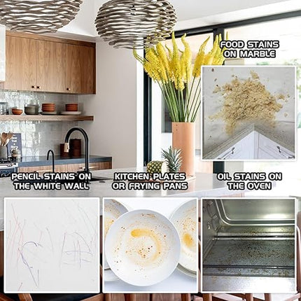 Welsberg - Lot de 20 éponges magique en melamine - E-menage