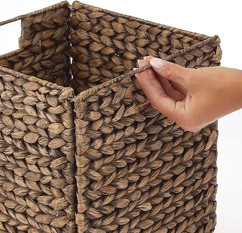 mDesign - Lot de 6 paniers de rangement - E-menage