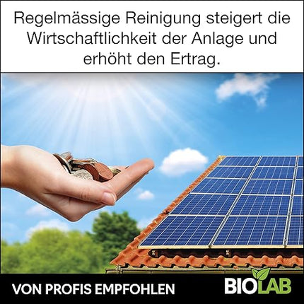 BIOLAB Solar &amp; PV - Concentrated photovoltaic cleaner 1:20 (5 liter container)