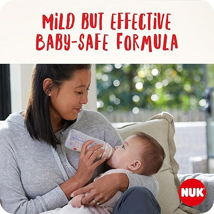 NUK - Lot de 3 nettoyants pour biberon 500 ml - E-menage