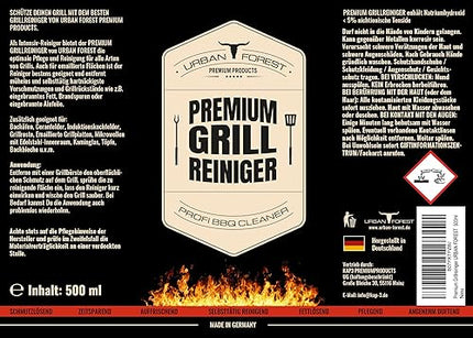 URBAN FOREST® - Nettoyant pour barbecue 500ml - E-menage