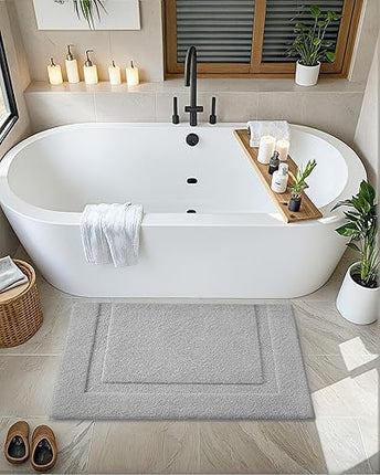 COLOR&GEOMETRY - Tapis de bain extra doux antidérapant