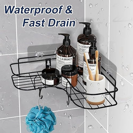 ADORAMOUR - pack de 2 Etagere Douche Sans Perçage