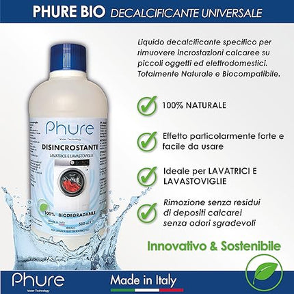 Phure Bio Decalk - dégraissant et nettoyant universel 500ml - E-menage
