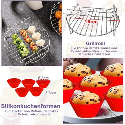 moleath - Accessoires pour friteuse à air chaud