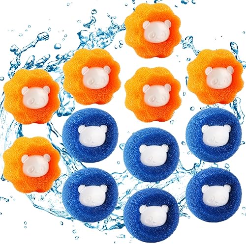 lot de 12 boules de nettoyage anti-peluches