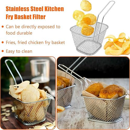 Lot de 5 Paniers à frites - E-menage