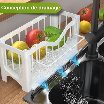 Organisateur pour éponges d'évier de cuisine