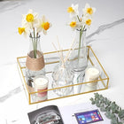 winter shore plateau décoratif doré - E-menage