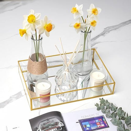 winter shore plateau décoratif doré - E-menage