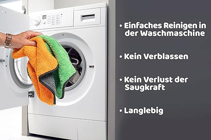 kemes - set of 3 microfiber cloths