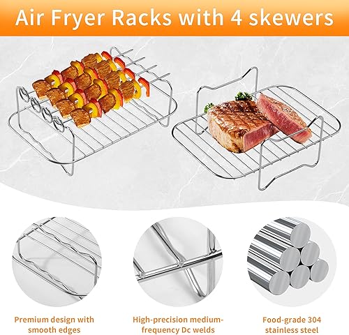 Accessoires pour Friteuse à Air , 9pièces - E-menage