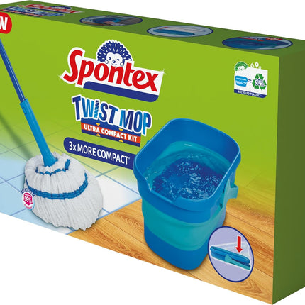 Kit Balai serpillère &amp; seau ultra-compact Twist Mop