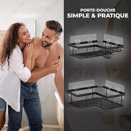 W&S - Lot de 3 Etagere Salle de Bain - E-menage