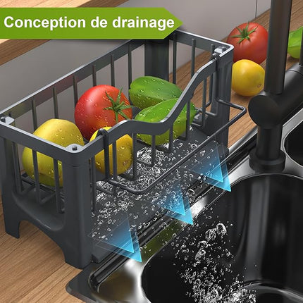 Organisateur pour éponges d'évier de cuisine