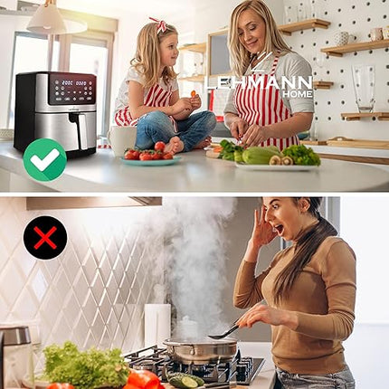LEHMANN LHODF 1880 - Friteuse à air chaud  1800W ,8L