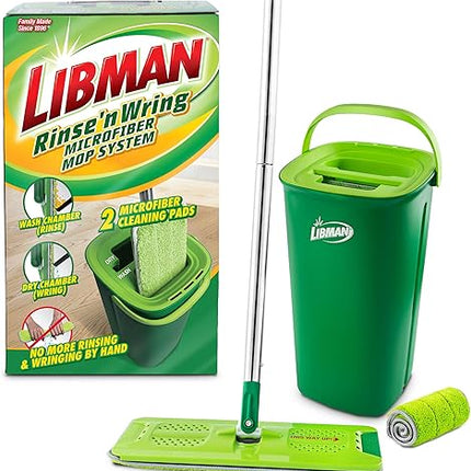 Libman Rinse 'n Wring - Serpillère et seau - E-menage