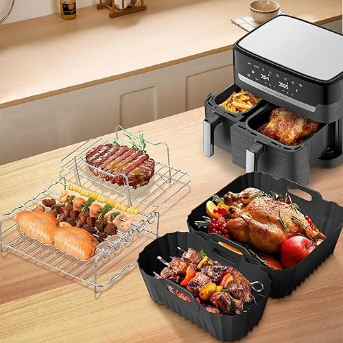 Kit de 19 pièces d'accessoires de friteuse à air