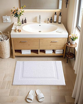 COLOR&GEOMETRY - Tapis de bain extra doux antidérapant