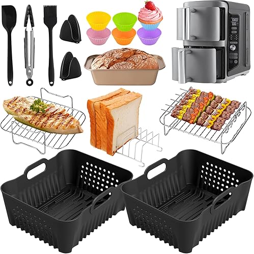 Kit de 21 accessoires en Silicone  Friteuse à air chaud