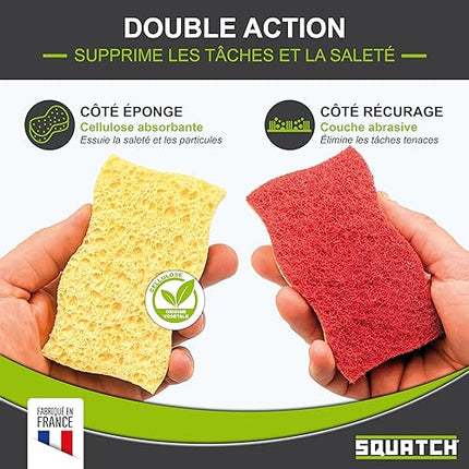 SQUATCH® Power -  Lot de 9 éponges