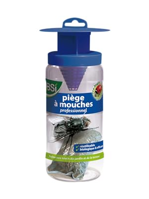 Piège à mouches équipé d’un attractif puissant