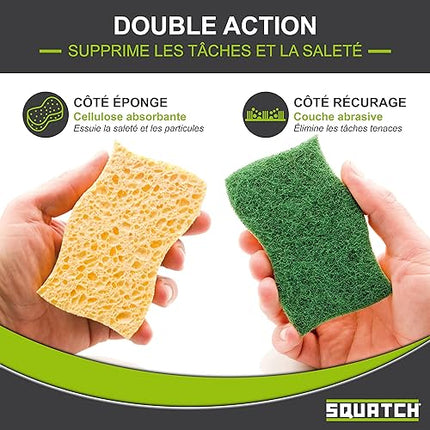 SQUATCH® - Lot de 10 éponges