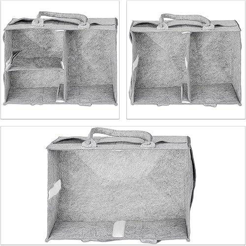 Relaxdays - panier à couches pour bébé - E-menage