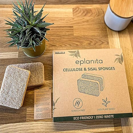 eplanita - Lot de 3 éponges à récurer