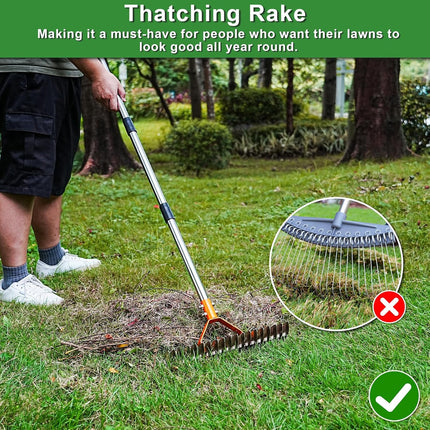 TZEKING - Râteau de scarificateur - E-menage