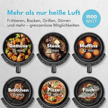 LEBENLANG - Friteuse à air chaud  1500W , 5L