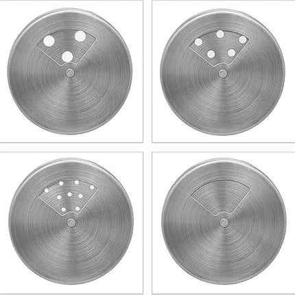 relaxdays - lot de 6 pots à épices - E-menage