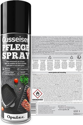 Oputec - Spray d'entretien en fonte de 500 ml - E-menage