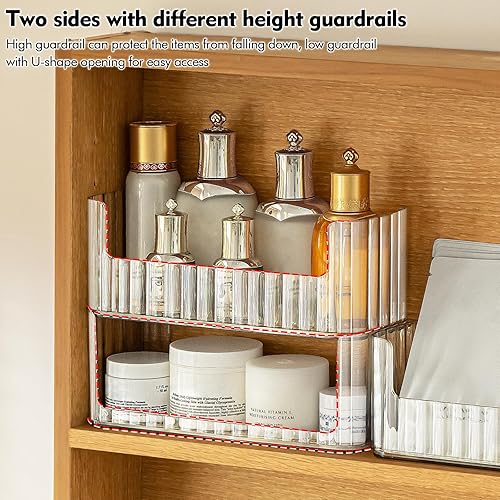 poeland - lot de 2 plateaux de rangement - E-menage